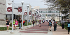 Students Walking